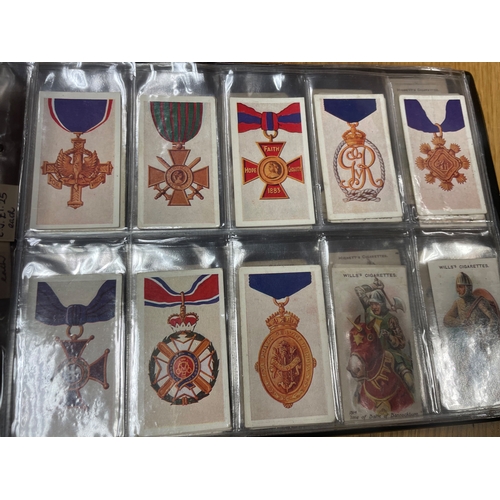 28 - Collection in album and plastic sleeves with part and complete sets including Gallaher Boy Scouts (3... 