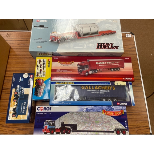 343 - Collection of lorries including Corgi (15 plus), EFE (8), plus Minichamps, Joal, Silku, Volvo etc ge... 