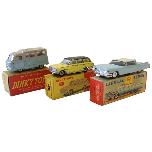 486 - Dinky. Range of die cast vehicles, generally excellent in very good to near excellent boxes, with 14... 