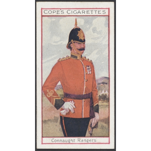 53 - Cope. Complete set in plastic sleeves Eminent British  Regimens Officer's uniforms (brown) generally... 