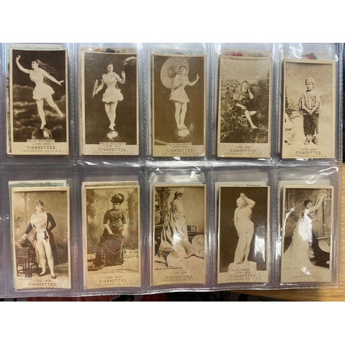 73 - Collection in album of part sets including ranges from Ginter City Flags, Racing Colours of The Worl... 