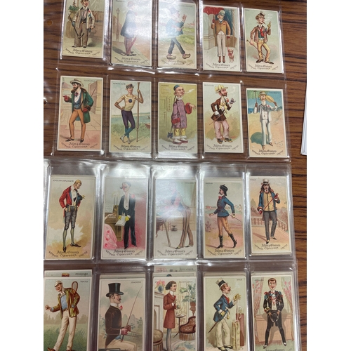 78 - Allen & Ginter. Complete set in plastic sleeves Worlds Dudes generally fair to good. Cat. £1,500. (S... 