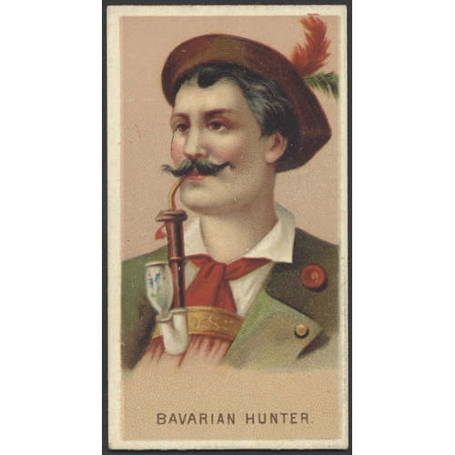 79 - Allen & Ginter. Complete set in plastic sleeves Worlds Smokers generally fair to good. Cat. £1,300. ... 