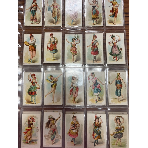 84 - Kimball. Complete set in plastic sleeves Dancing Women generally fair to good. Cat. £1,600. (See pho... 