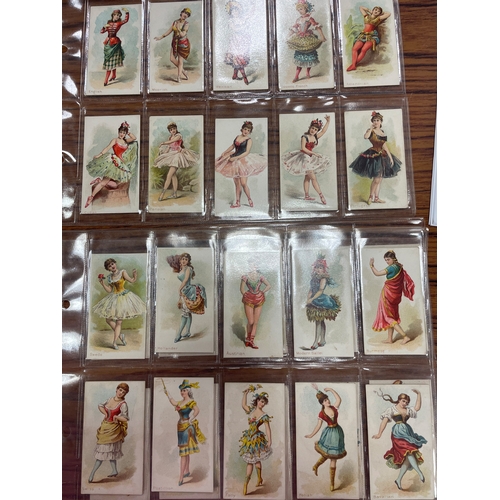 84 - Kimball. Complete set in plastic sleeves Dancing Women generally fair to good. Cat. £1,600. (See pho... 