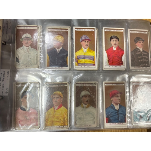 9 - Collection in 9 albums and plastic sleeves including complete sets Gallaher Famous Footballers, Play... 