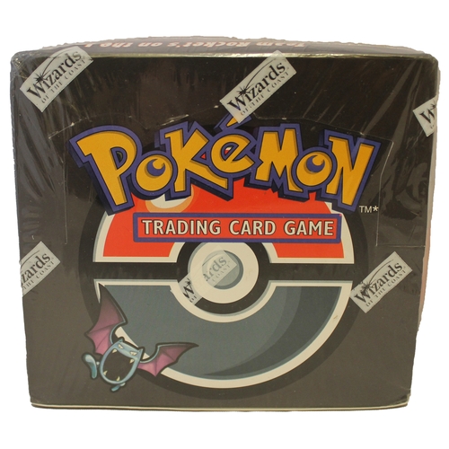 95 - Pokémon. 2000 Wizards of the Coast sealed Team Rocket unlimited edition booster box containing 36 bo... 