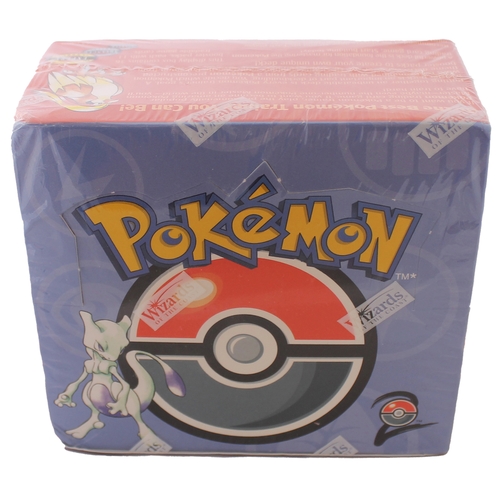 96 - Pokémon. 2000 Wizards of the Coast sealed Base Set 2 booster box containing 36 booster packs. Slight... 