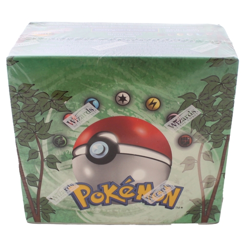 98 - Pokémon. 1999 Wizards of the Coast sealed unlimited edition Jungle set booster box, containing 36 bo... 