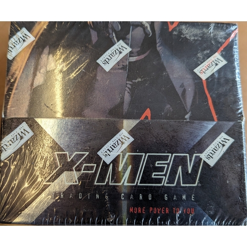 99 - X-Men. 2000 Wizards of the Coast sealed X-Men trading card game booster box, contains 36 booster pac... 