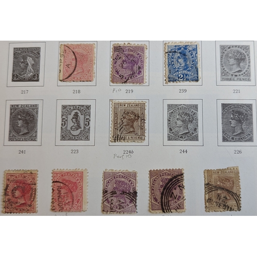 110 - BC. QV-QEII mostly U coln in 7 albums and binders, with New Zealand incl some early ranges, Australi... 