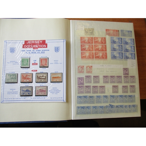 393 - Channel Islands. M/U coln in 8 stockbooks with Guernsey from 1944-2017, incl M/S, Jersey from 1942-2... 