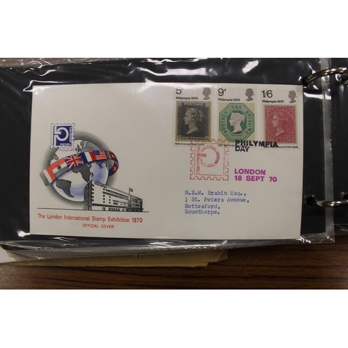 19 - Worldwide, broad, early-middle period covers and postcards coln in 7 binders. Incl China 1933 Shangh... 