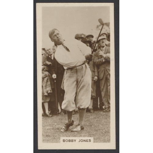 57 - Millhoff. Incomplete set in plastic sleeves Famous Golfers (25) generally fair to good. (See photo) ... 