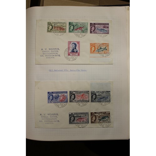 26 - BC misc early to middle A-Z M/U coln in approx 30 albums, incl 1847 India to P/S ship letter entire,... 