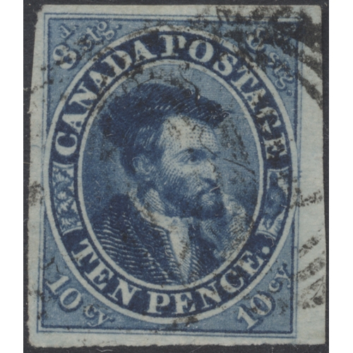 146 - Canada. A valuable coln, mainly used with useful dupl, in 2 vols with good seln of early 1851-7 Colo... 