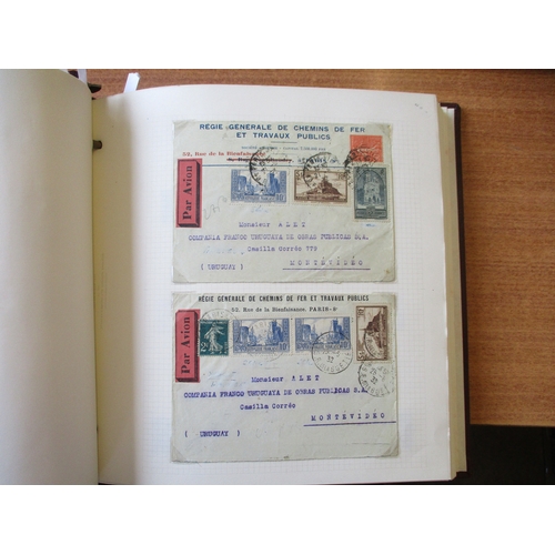 209 - France. Early to modern used coln in 2  SG Devon albums, incl 1849 Ceres vals to 1f, 1852-3 Napoleon... 