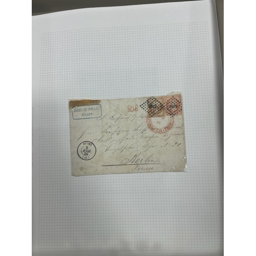 215 - France. Early to middle period coln of loose covers on leaves in box file. A very interesting coln t... 