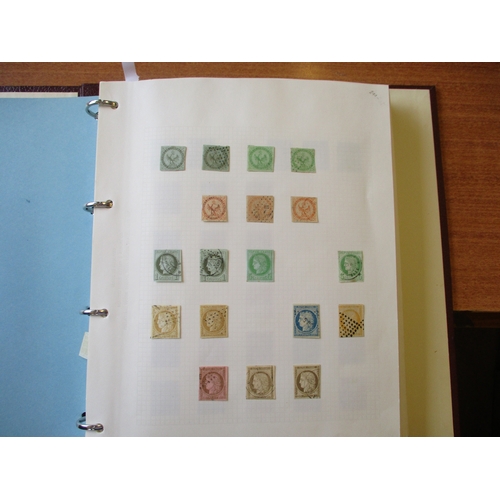 218 - French Colonies. Early to modern M/U coln in 8 ring binders and 1 stockbook, incl 1859-70 vals to 40... 