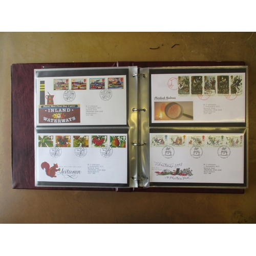 382 - 1977-2013 Royal Mail FDCs in 9 albums. (2½B)