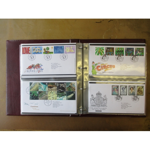 382 - 1977-2013 Royal Mail FDCs in 9 albums. (2½B)