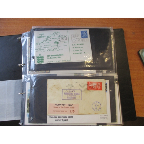 395 - Channel Islands. M/U coln in ring binders and 1 Lighthouse album incl M, Alderney from 1983-91 Guern... 