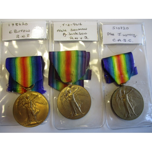 10 - Mixed range with:
1. WW1 BWM, Victory Medal, WW2 1939-1945 Star, Defence Medal and BWM to G-23795 Pt... 