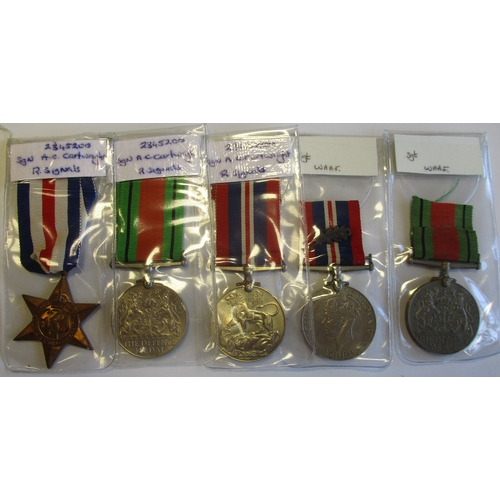 10 - Mixed range with:
1. WW1 BWM, Victory Medal, WW2 1939-1945 Star, Defence Medal and BWM to G-23795 Pt... 