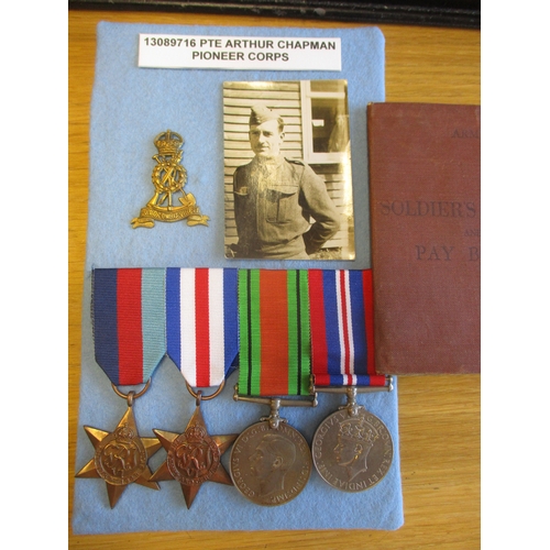 10 - Mixed range with:
1. WW1 BWM, Victory Medal, WW2 1939-1945 Star, Defence Medal and BWM to G-23795 Pt... 