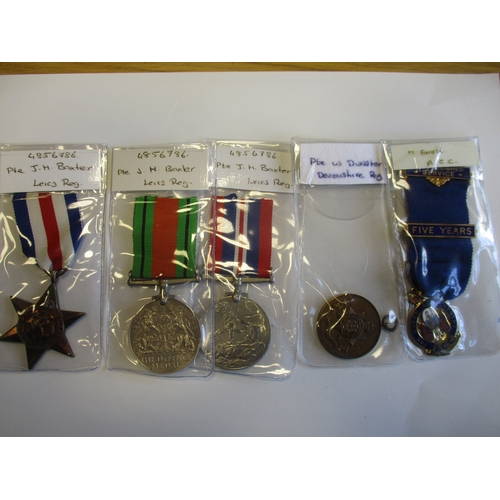 13 - Mixed range marked in individual medal sleeves but most without provenance with:
1. WW1 BWM to 68852... 