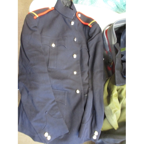 150 - Uniform collection including Welsh Guards No 2 dress jacket, RMAS Cadet's No 1 dress jacket, post-WW... 