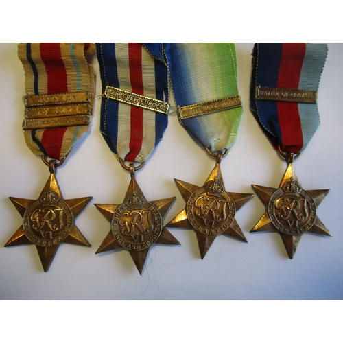 16 - Range with MBE (Military), Dunkirk Medal, 1939-1945, Atlantic, Africa, Burma, France and Germany Sta... 