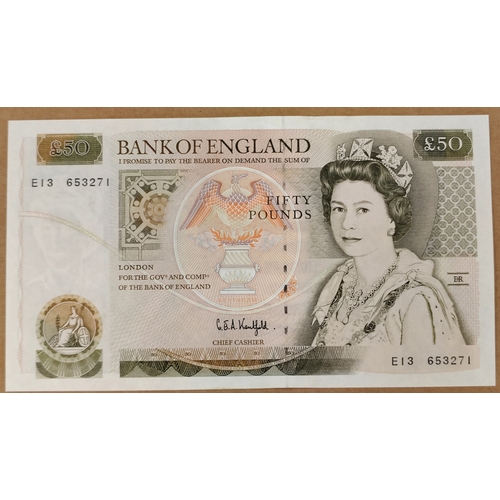 300 - G.E.A Kentfield. Range of sequenced £50 Wren E13 653271 - E13 653275 extremely fine to good extremel... 