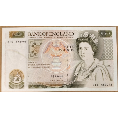 300 - G.E.A Kentfield. Range of sequenced £50 Wren E13 653271 - E13 653275 extremely fine to good extremel... 