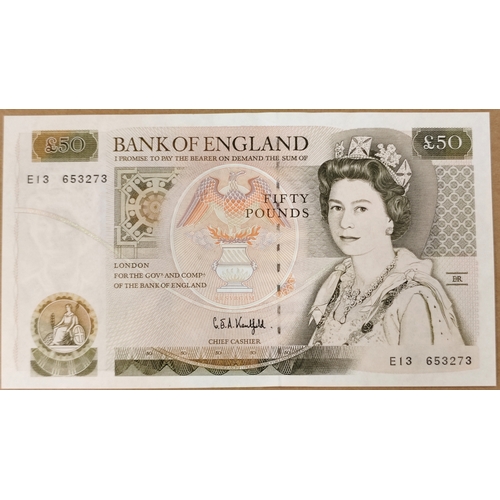 300 - G.E.A Kentfield. Range of sequenced £50 Wren E13 653271 - E13 653275 extremely fine to good extremel... 