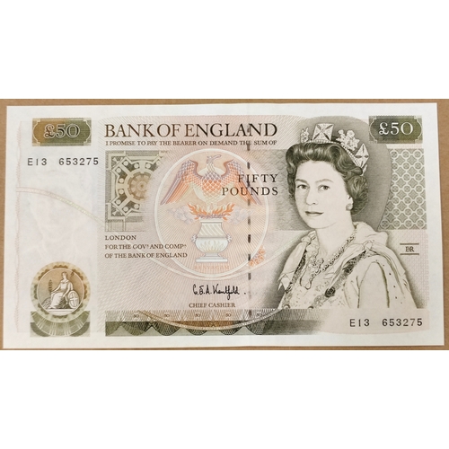 300 - G.E.A Kentfield. Range of sequenced £50 Wren E13 653271 - E13 653275 extremely fine to good extremel... 