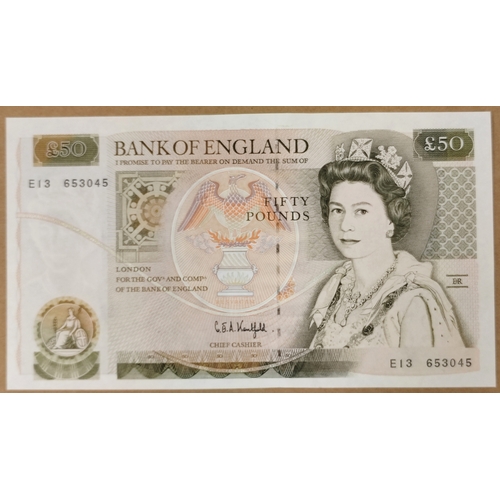 310 - G.E.A Kentfield. Range of sequenced £50 Wren E13 653045 - E13 653049 extremely fine to good extremel... 