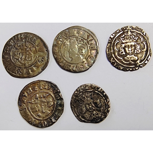 544 - Henry VIII. Archb. Lee (1531 - 44) half groat, EL beside shield, mintmark key fine, (S.2348), plus r... 