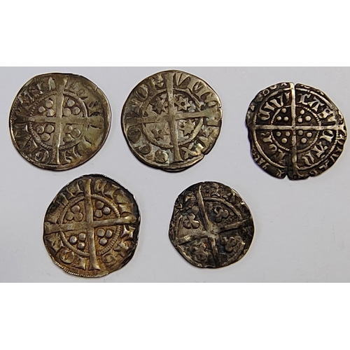 544 - Henry VIII. Archb. Lee (1531 - 44) half groat, EL beside shield, mintmark key fine, (S.2348), plus r... 