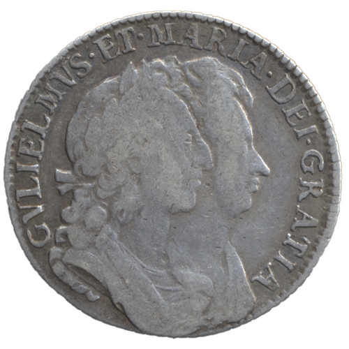 603 - 1693 shilling near fine. (See photo) (Y)