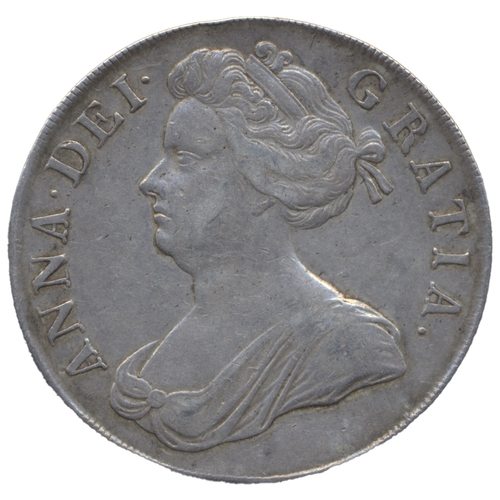 604 - 1707 pre union with Scotland crown nearly very fine. (See photo) (Y)