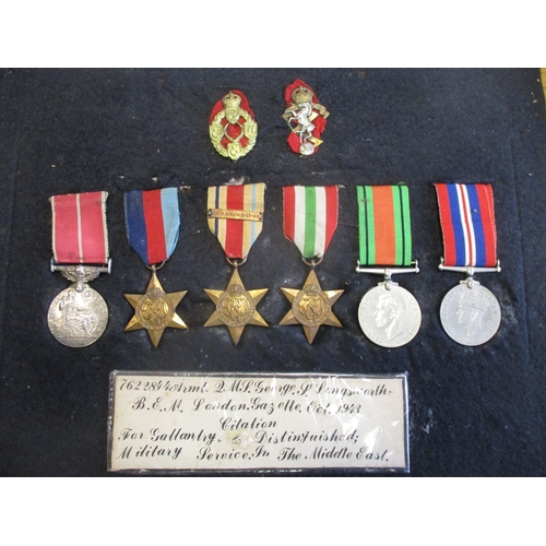 63 - WW2 North Africa Campaign British Empire Medal (Military), 1939-1945, Africa (North Africa 1942-43 b... 