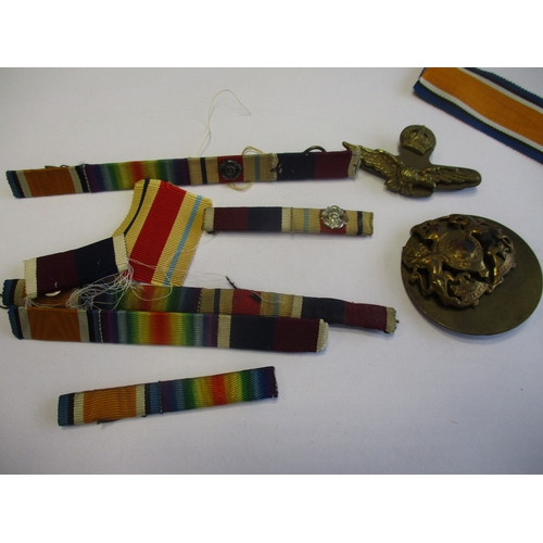 64 - WW1 BWM, Victory Medal and KGVI Royal Air Force LSGC to 356570 Act/Sgt C.A. Abbott R.A.F. (69472 Pte... 