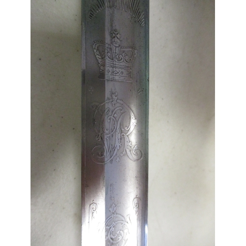 84 - 1871 4th Dragoon Guards heavy cavalry officer's (1821 Pattern) sword by Wilkinson Sword No 17757, bl... 