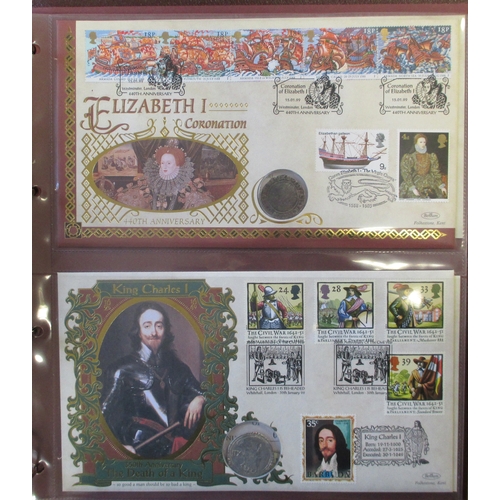 921 - 1994 to 2009 mainly Benham and Buckingham Covers collection in albums with some loose, many signed w... 