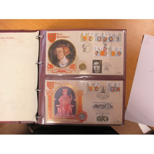 921 - 1994 to 2009 mainly Benham and Buckingham Covers collection in albums with some loose, many signed w... 