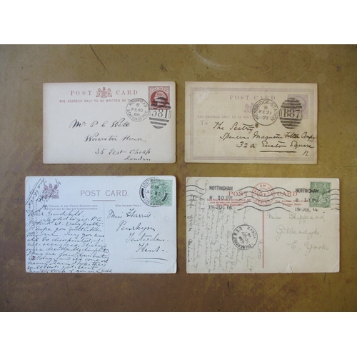 135 - Railways. Large range of KGVI/QEII TPO covers organised on leaves, QV-QEII PPCs bearing railway stat... 