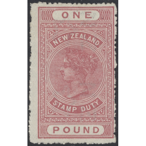 189 - New Zealand. QV-QEII M/U coln in 5 albums, incl 1855-62 large star Chalons to 1/- U, 1855-62 no wmk ... 