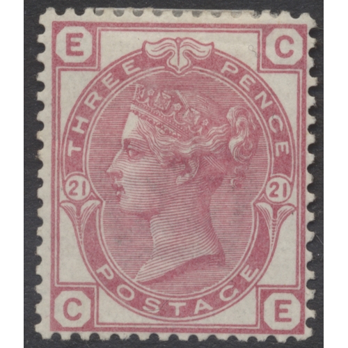 291 - QV Surface-Printed M/U coln, incl 1862-4 9d bistre M, 1867-80 2/- brown Specimen unused, 1873-80 3d ... 