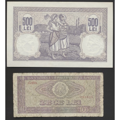 393 - World collection in album with ranges from Albania, Romania 1920 20l and 100l very fine, Norway, Far... 